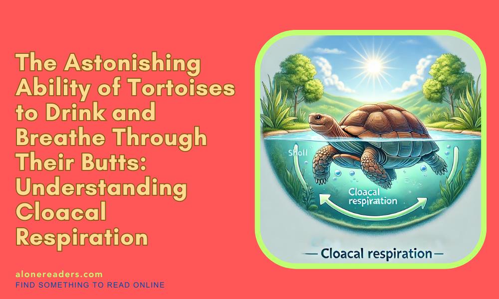 The Astonishing Ability of Tortoises to Drink and Breathe Through Their Butts: Understanding Cloacal Respiration