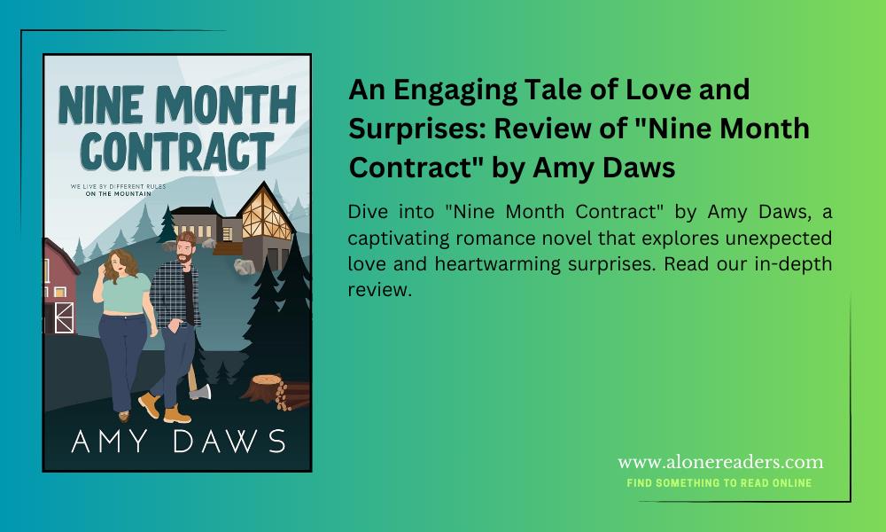 An Engaging Tale of Love and Surprises: Review of "Nine Month Contract" by Amy Daws