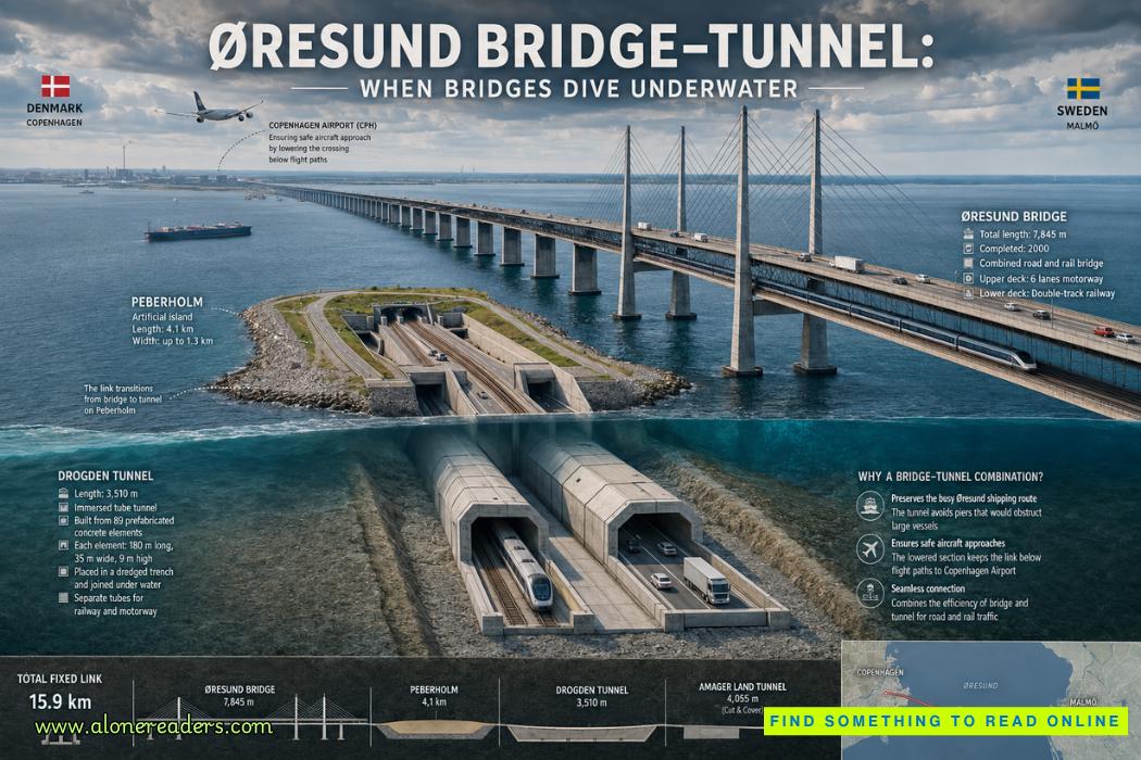 Øresund Bridge–Tunnel: How the Engineering Marvel Between Denmark and Sweden Dives Beneath the Sea