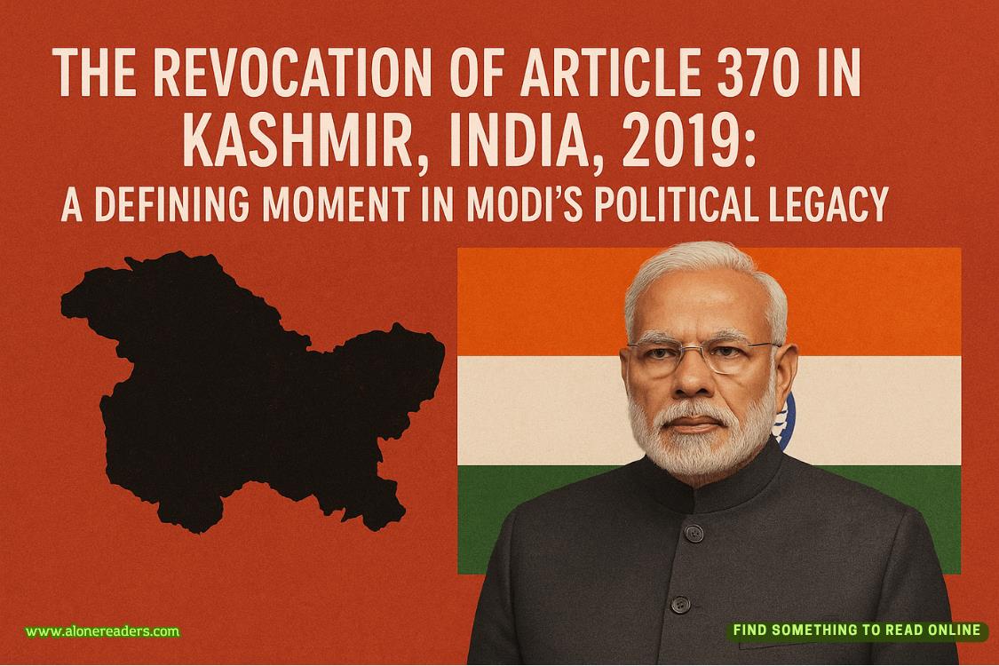 The Revocation of Article 370 in Kashmir, India, 2019: A Defining Moment in Modi’s Political Legacy