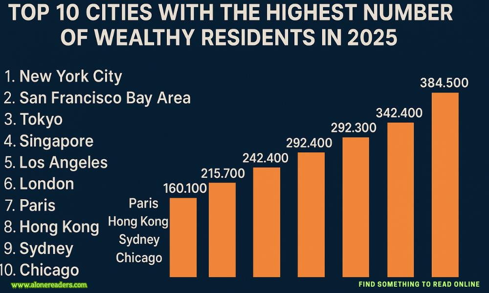 Top 10 Cities with the Highest Number of Wealthy Residents in 2025