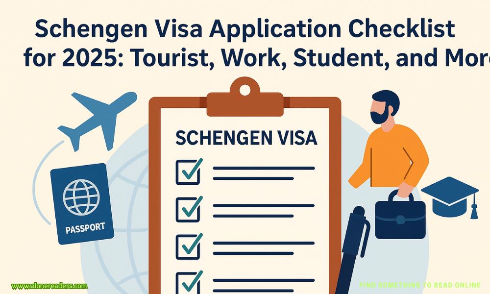 Schengen Visa Application Checklist 2025: Detailed Guide for Tourist, Work & Student Visas