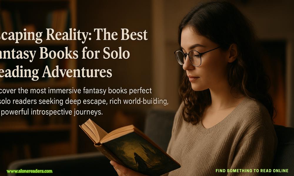 Escaping Reality: The Best Fantasy Books for Solo Reading Adventures
