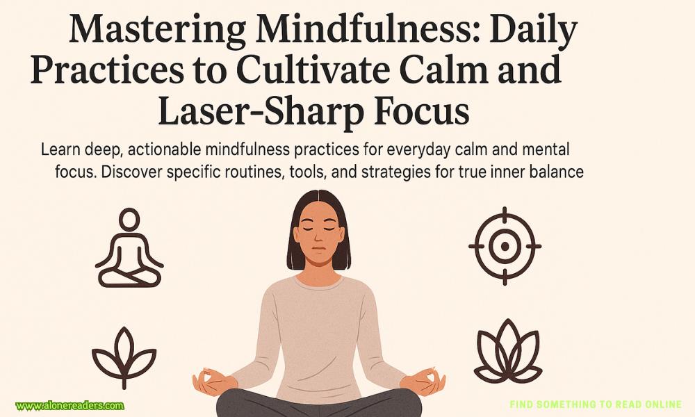 Mastering Mindfulness: Daily Practices to Cultivate Calm and Laser-Sharp Focus