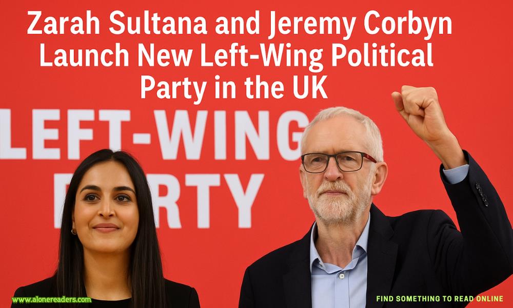 Zarah Sultana and Jeremy Corbyn Launch New Left-Wing Political Party in the UK