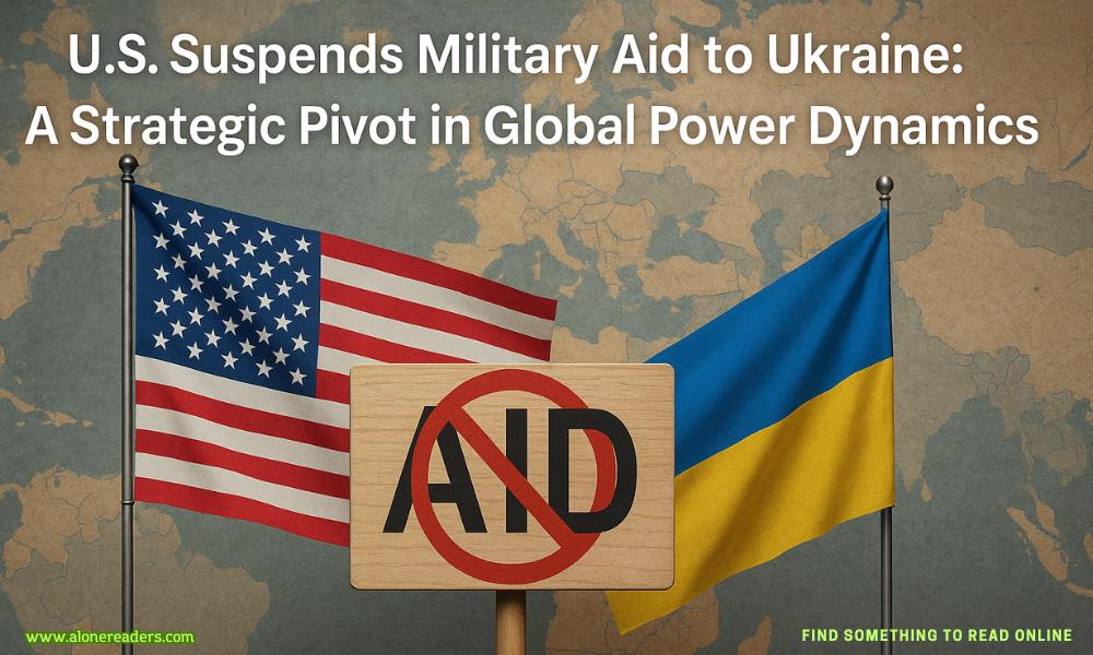 U.S. Suspends Military Aid to Ukraine: A Strategic Pivot in Global Power Dynamics