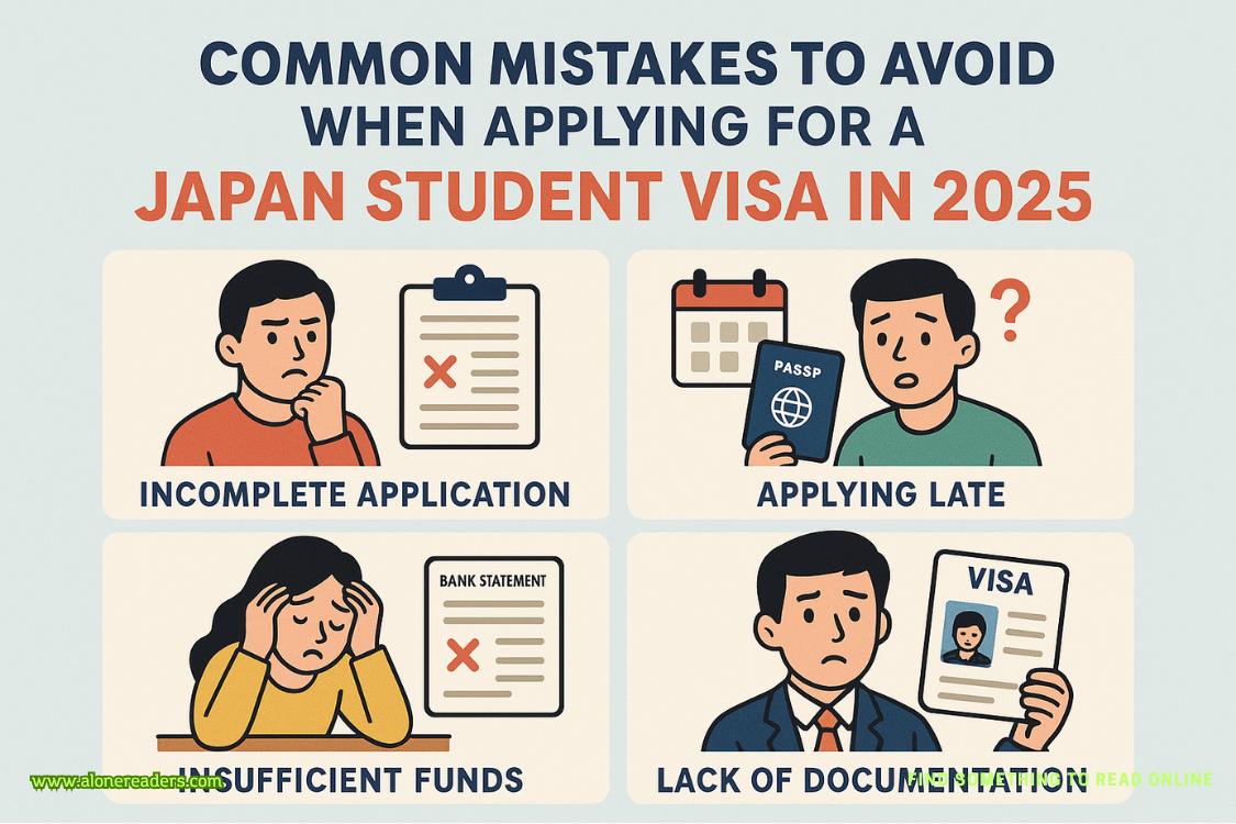 Common Mistakes to Avoid When Applying for a Japan Student Visa in 2025