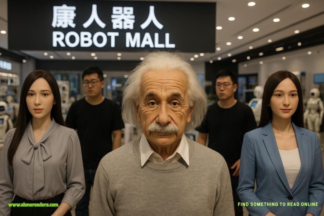 China’s “Robot Mall” Sells Humanlike Robots, Including a Lifelike Einstein