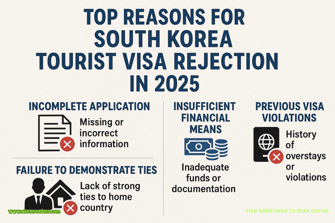 Top Reasons for South Korea Tourist Visa Rejection in 2025 – Avoid These Mistakes