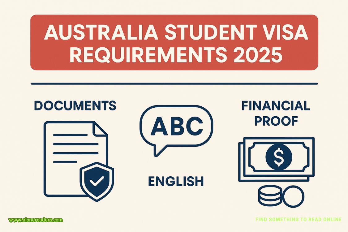 Australia Student Visa Requirements 2025: Documents, English Proficiency & Financial Proof