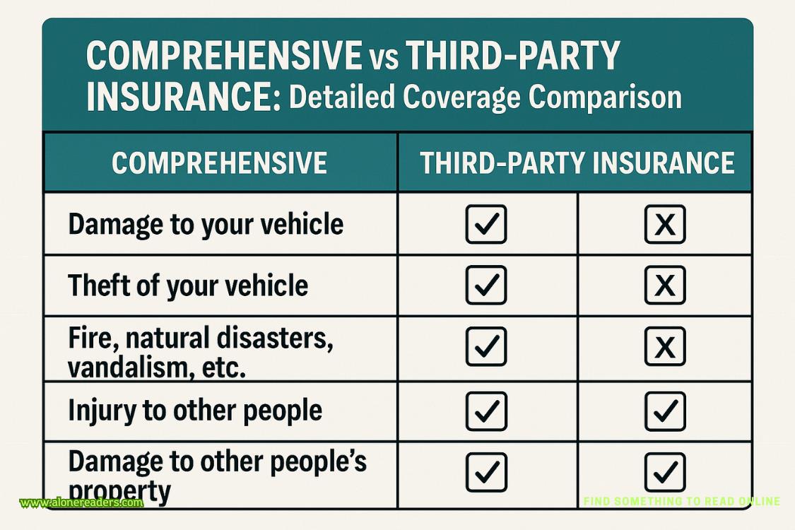 Comprehensive vs Third-Party Insurance: Detailed Coverage Comparison
