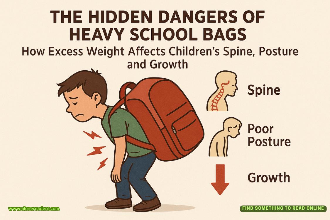The Hidden Dangers of Heavy School Bags: How Excess Weight Affects Children’s Spine, Posture, and Growth