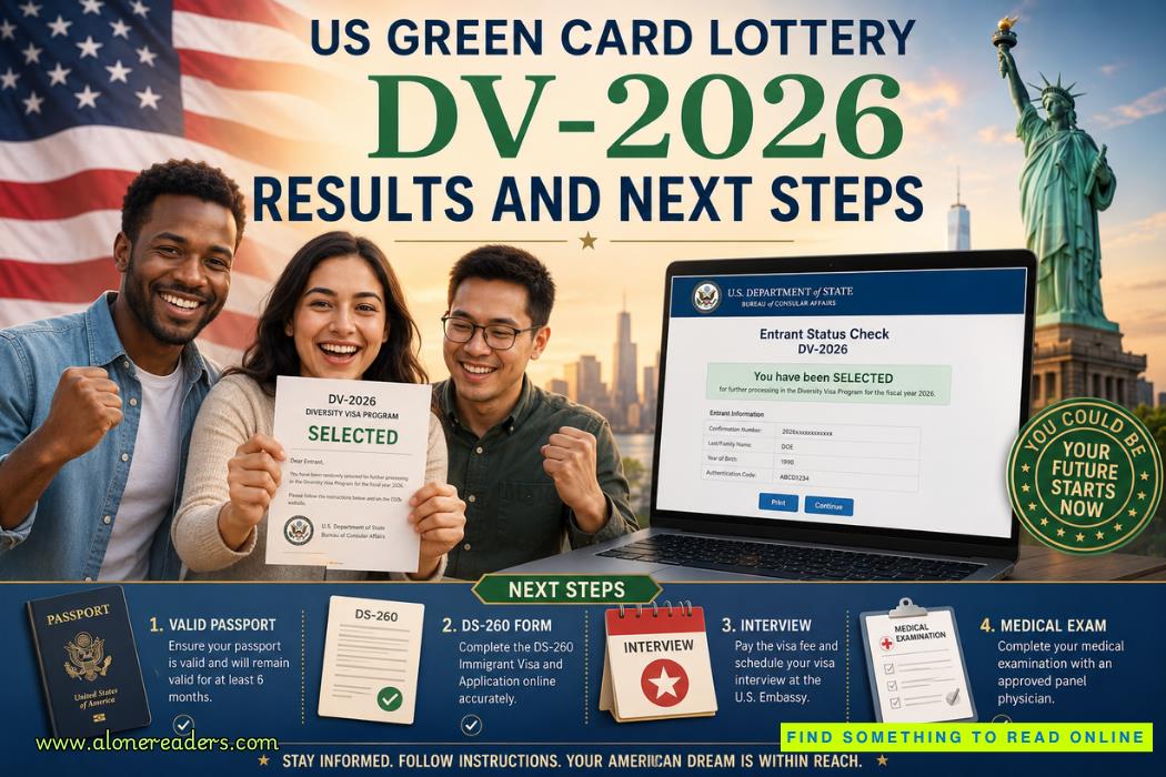 US Green Card Lottery DV-2026 Results and Next Steps — What Winners Must Do