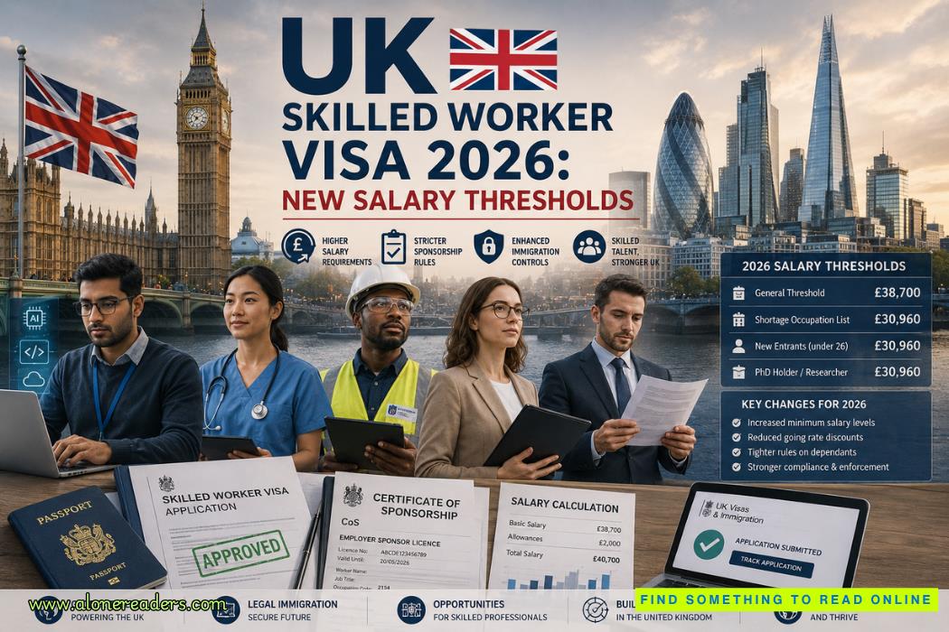 UK Skilled Worker Visa 2026: New Salary Thresholds, Eligibility Rules, and Sponsorship Changes