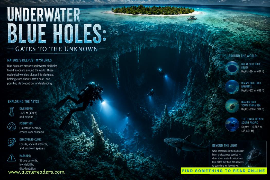 Underwater Blue Holes: Gates to the Unknown Beneath Earth's Oceans
