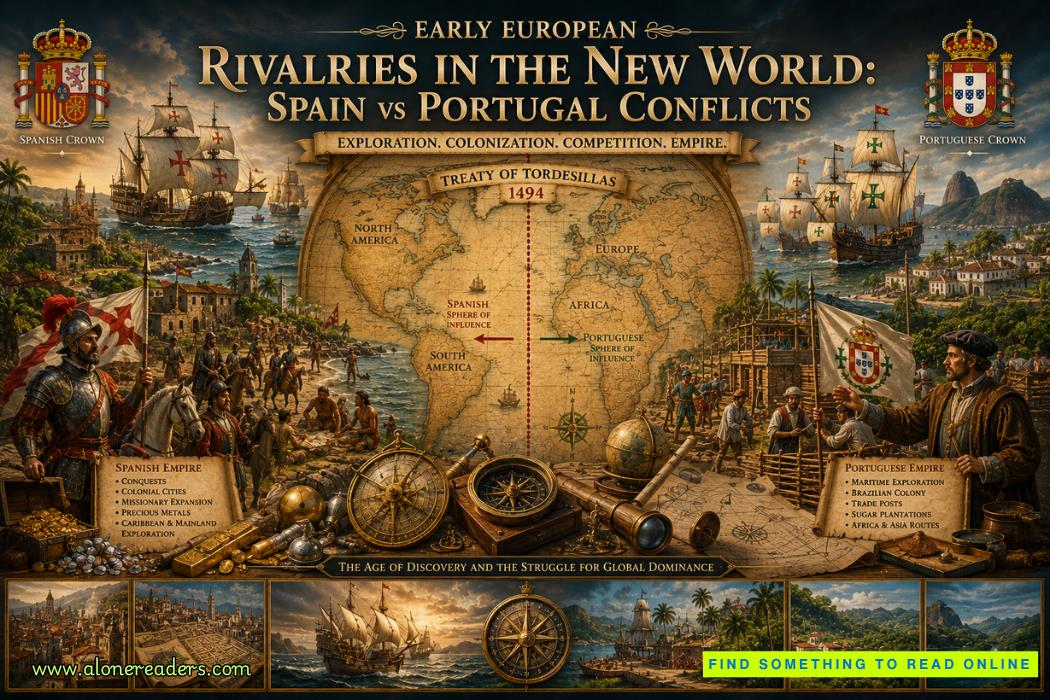 Early European Rivalries in the New World: Spain vs Portugal Conflicts and the Battle for Empire