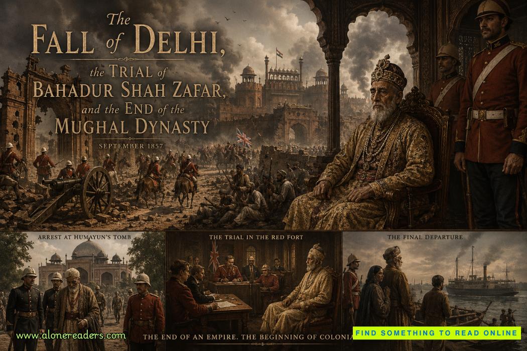 The Fall of Delhi, the Trial of Bahadur Shah Zafar, and the End of the Mughal Dynasty
