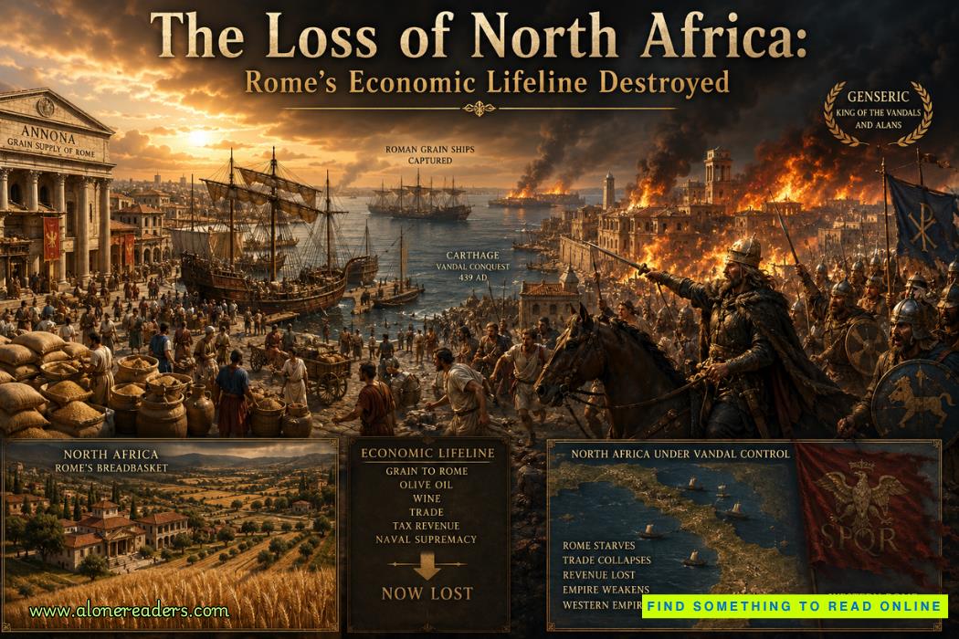 The Loss of North Africa: Rome’s Economic Lifeline Destroyed and the Road to the Fall of the Western Roman Empire