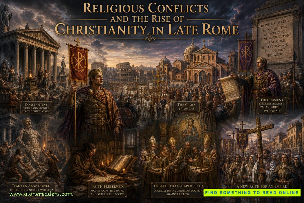 Religious Conflicts and the Rise of Christianity in Late Rome: Faith, Power, and the Fall of the Western Roman Empire