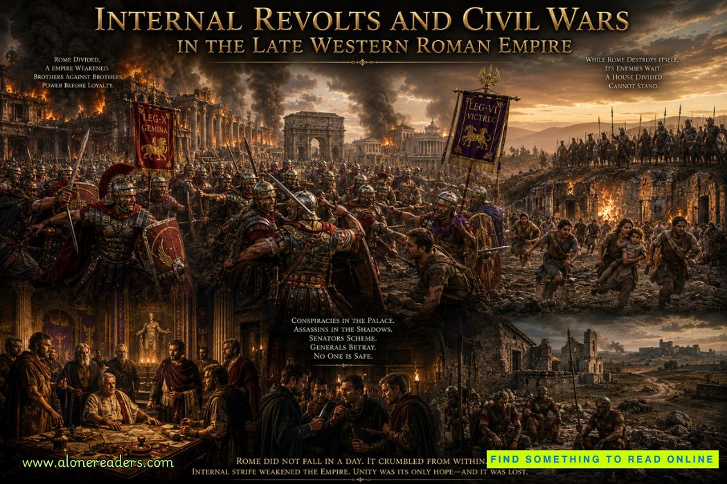 Internal Revolts and Civil Wars in the Late Western Roman Empire: The Hidden War That Destroyed Rome