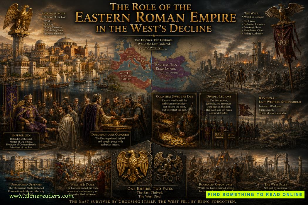 The Role of the Eastern Roman Empire in the West's Decline: Ally, Rival, or Survivor?