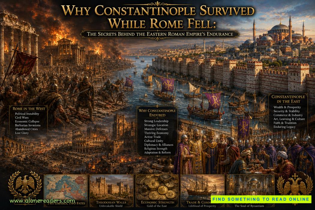 Why Constantinople Survived While Rome Fell: The Secrets Behind the Eastern Roman Empire's Endurance