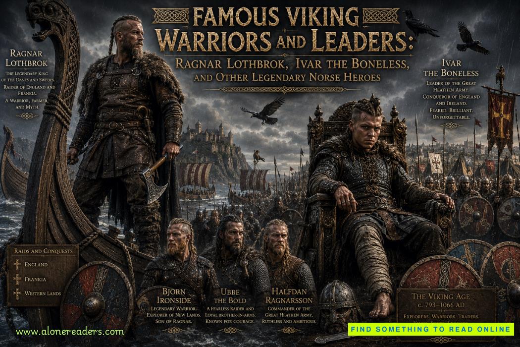 Famous Viking Warriors and Leaders: Ragnar Lothbrok, Ivar the Boneless, and Other Legendary Norse Heroes