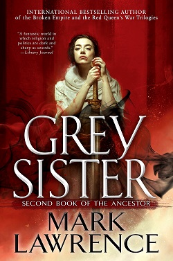 9. Grey Sister (Book of the Ancestor) by Mark Lawrence